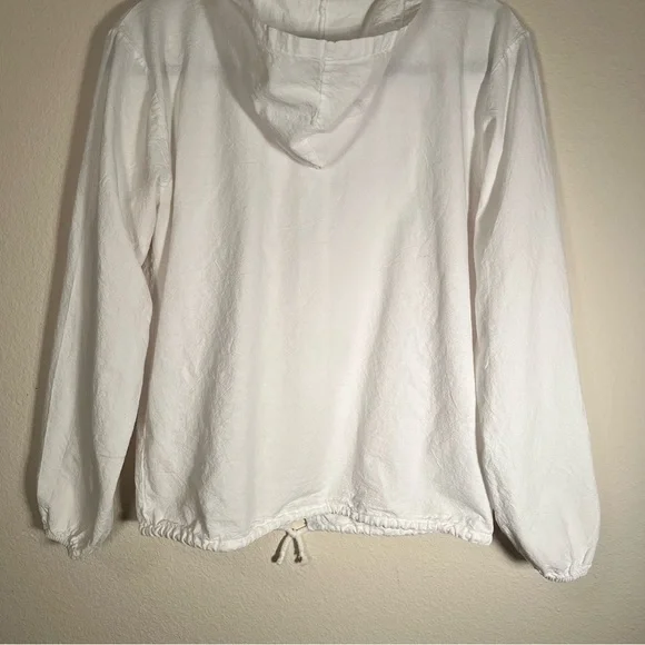 Seaspice White Front Zipper Jacket Resort Wear - Picture 3 of 9